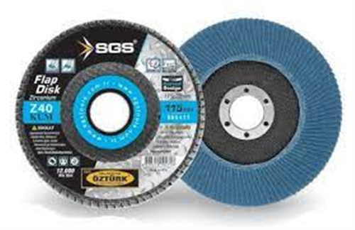 SGS 115MM FLAP DİSK ZİRKONYUM P60 KUM